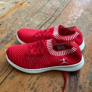 Red Danskin Sneakers womens 8.5 like new
